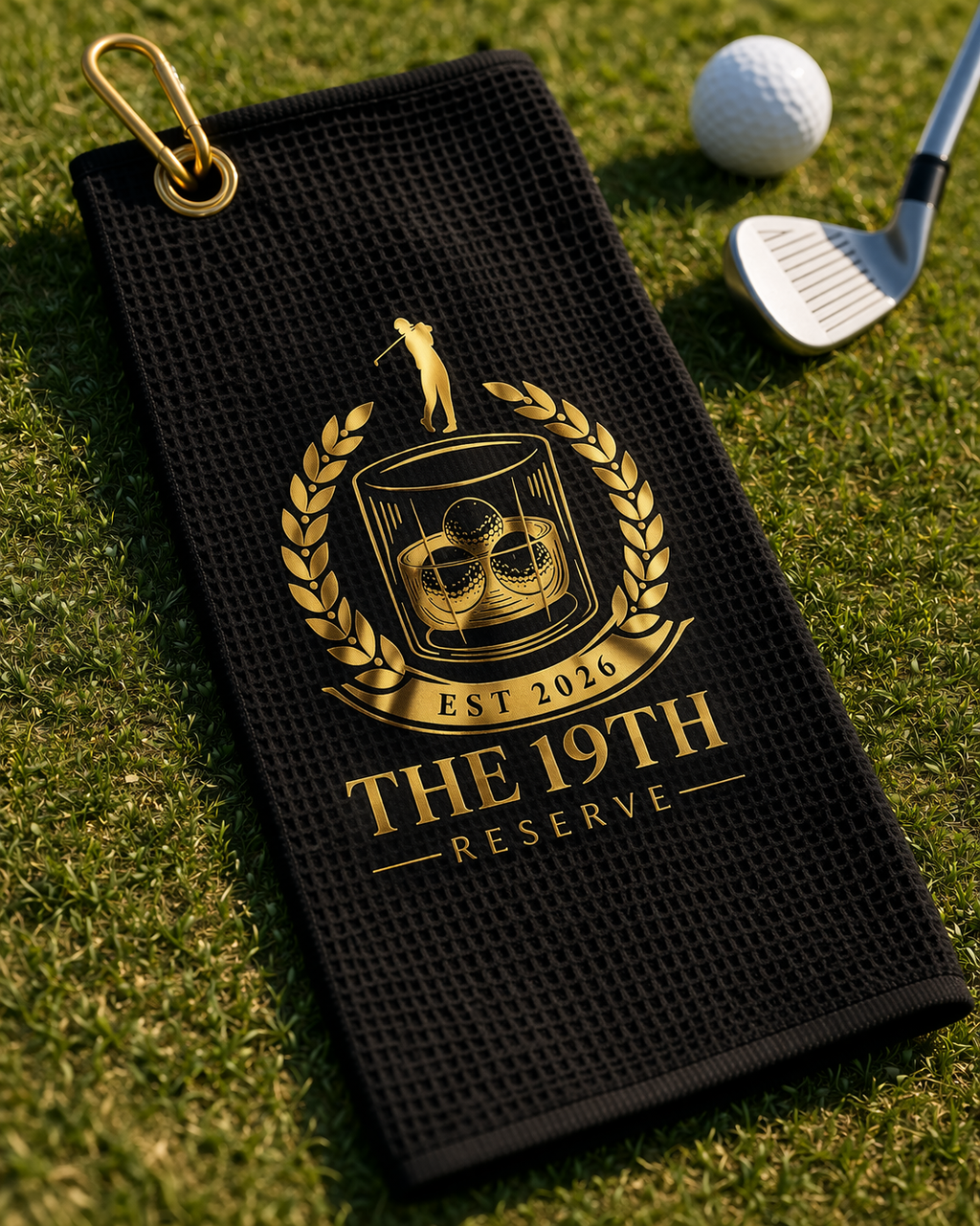 19th Reserve Golf Towel